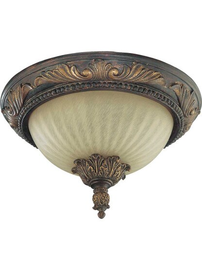 Madeleine 13 1/2 inch Flush-Mount Ceiling Light.